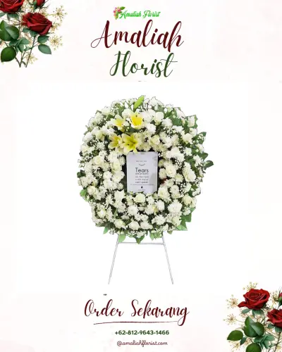 Krans Bunga Duka Cita di Debong Kidul